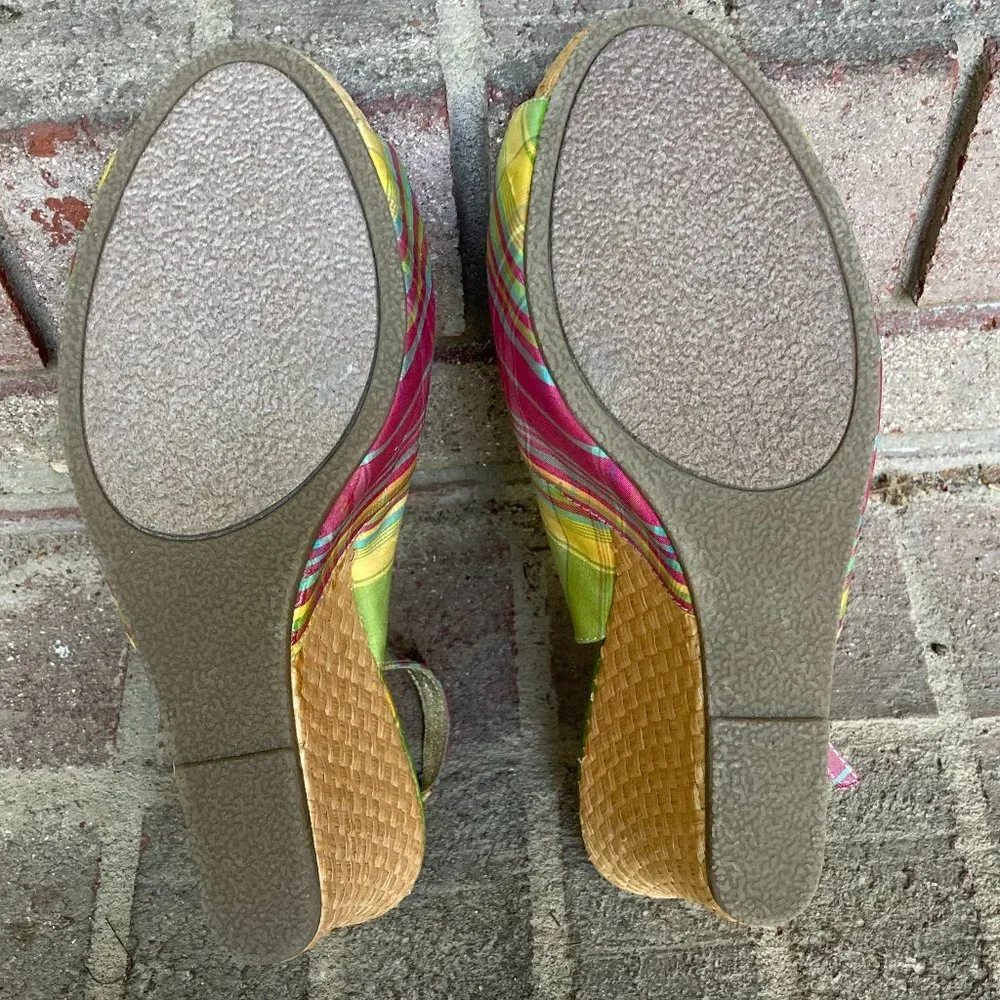 STEVE MADDON Cerona Wedges Size 9.5 - Picture 6 of 7